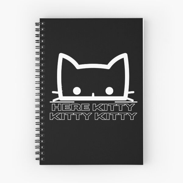 Item preview, Here Kitty Kitty Kitty Peeping Cute Cat Design  designed and sold by Paper Hearteu.