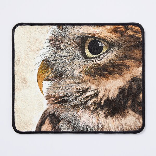 Item preview, Too much cuteness - Little Owl, Athene noctua - Custom Pet Portrait Art Studio designed and sold by Custom Pet Portrait Art Studio.