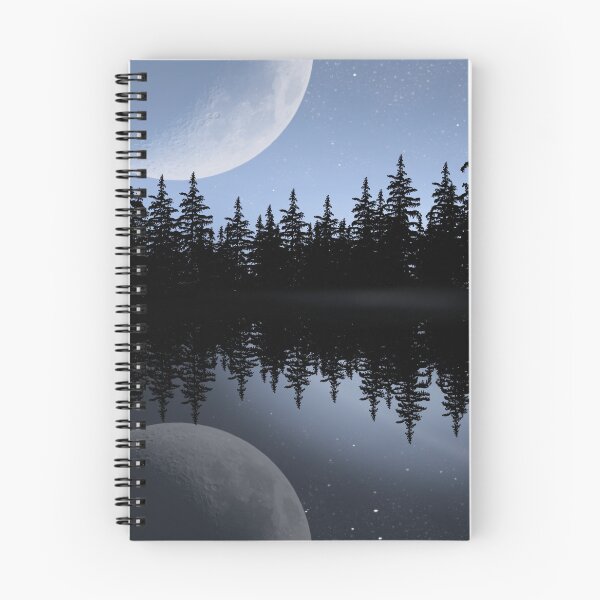 Item preview, Luna sobre el lago designed and sold by badcrowcreation.