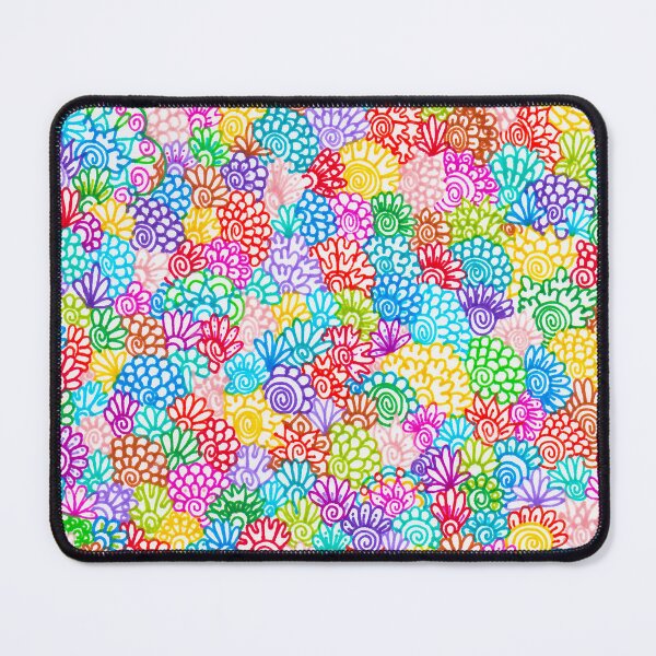 Item preview, Garden Colorful Square Mandala designed and sold by DesignPMG.