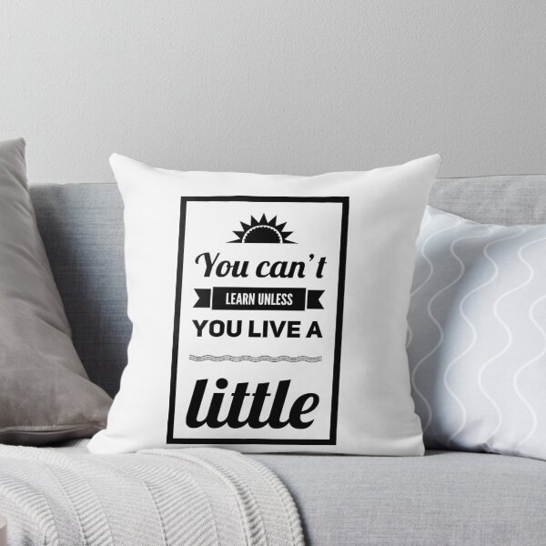 Item preview, You Cant Learn Unless You Live A Little designed and sold by FeltDesigns.