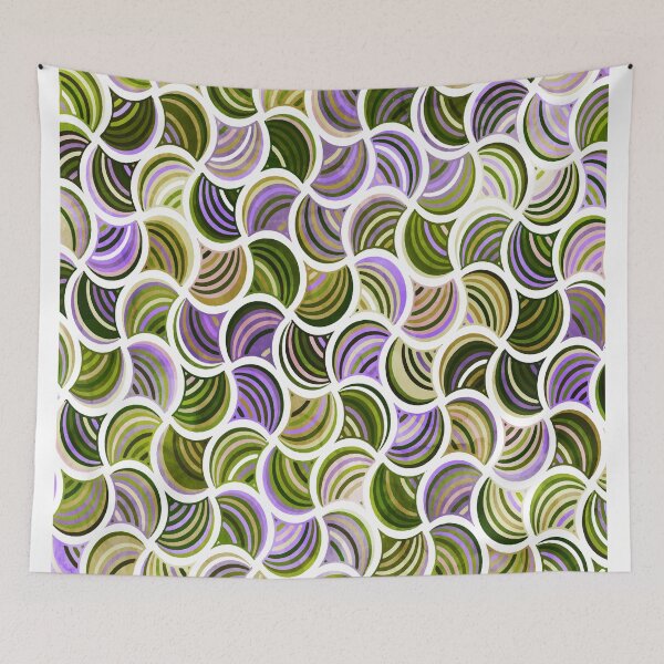 Item preview, Multicolored Watercolor Geometric Pattern designed and sold by Uday24.