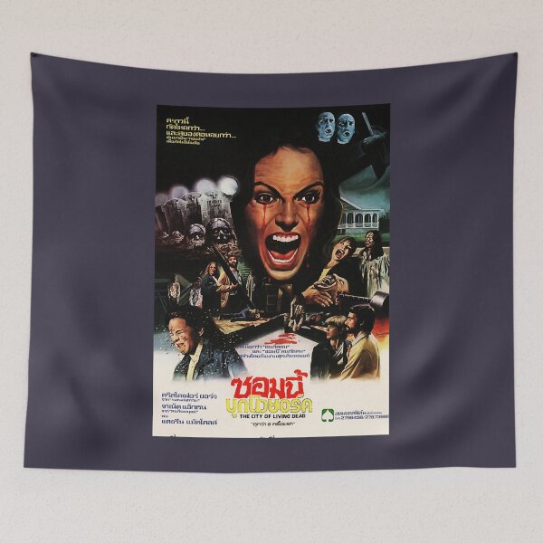 Item preview, Mens Best City Living dead 80s horror movie classic designed and sold by ChristianePires.
