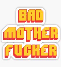 Pulp Fiction Bad MoFo Sticker
