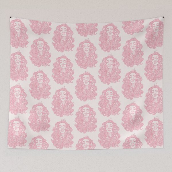 Item preview, Alice's adventure in wonderland pink designed and sold by euise.