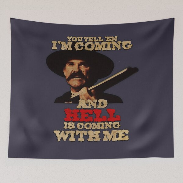Item preview, Vintage Photograp johnny cash flag songs Tombstone Wyatt Earp 1993 designed and sold by MaryseBernard.
