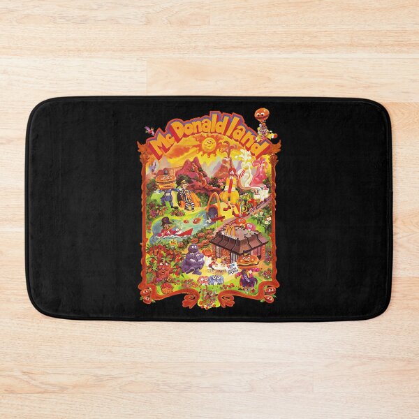 Item preview, McDonaldland Vintage Cast Map Poster designed and sold by Fstehhu6120.
