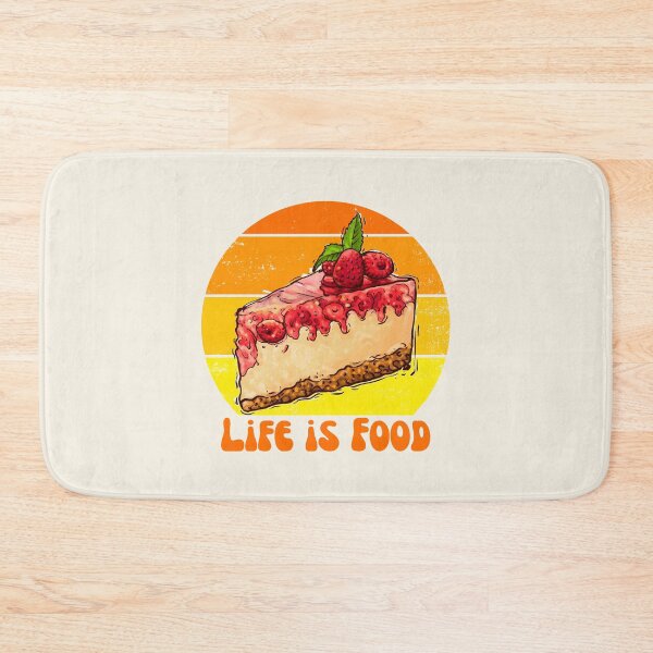 Item preview, Life Is Food | Strawberry Cheesecake designed and sold by SpeakLifeHQ.