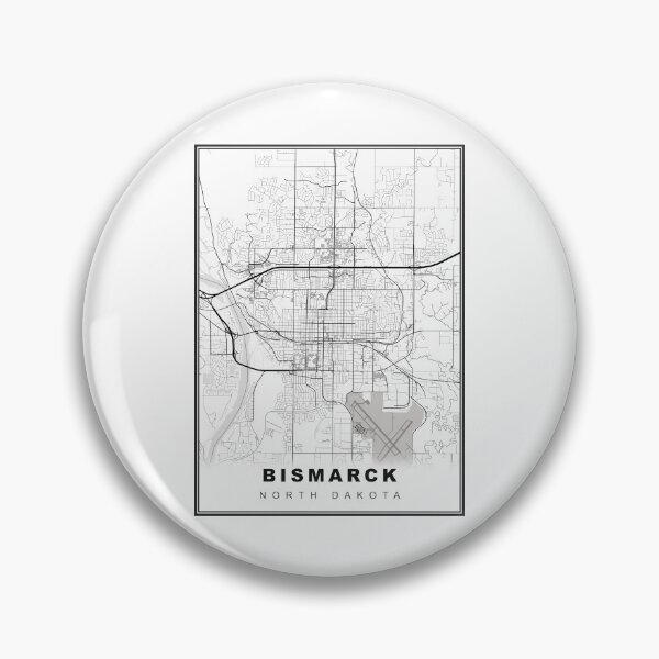 Item preview, Bismarck Map designed and sold by Tamas Das.