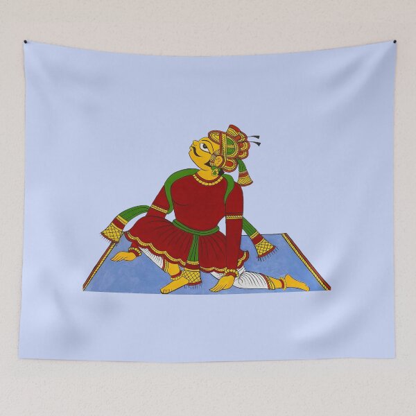 Item preview, Yoga indian folk art style, yoga day, indian yoga mudra designed and sold by gopalpjoshi.