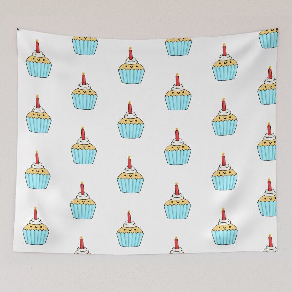Item preview, Kawaii Birthday Cupcake designed and sold by kawaiilife.