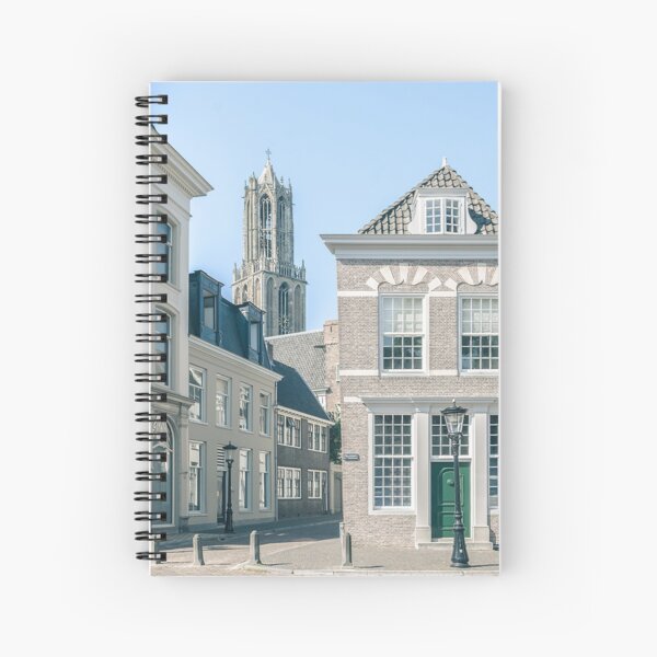 Achter de Dom (Utrecht) Spiral Notebook