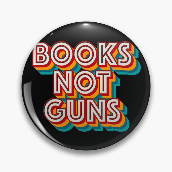 Item preview, Books Not Guns designed and sold by Texterns.