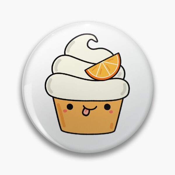 Item preview, Kawaii Orange Cupcake designed and sold by kawaiilife.