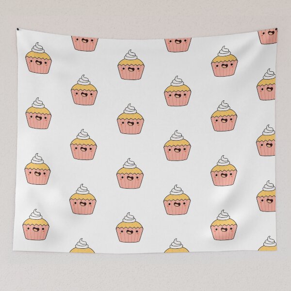 Item preview, Kawaii Pink Cupcake designed and sold by kawaiilife.