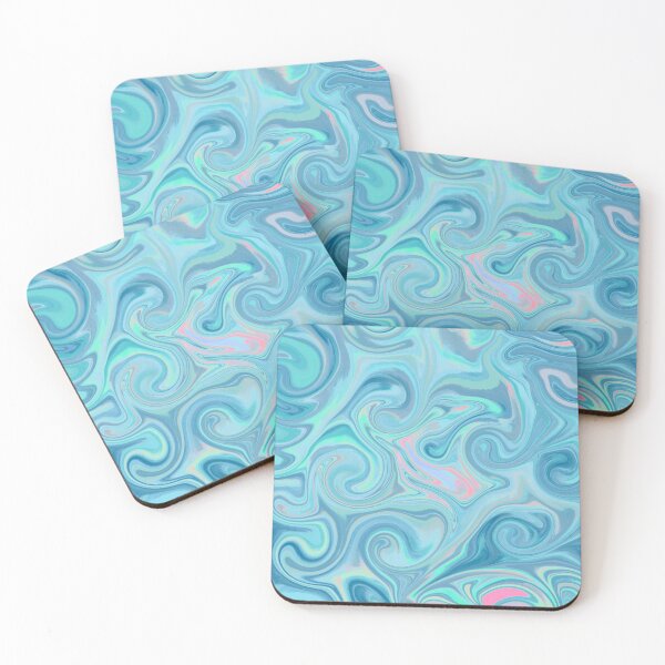 Item preview, Teal swirl designed and sold by Honeynites.