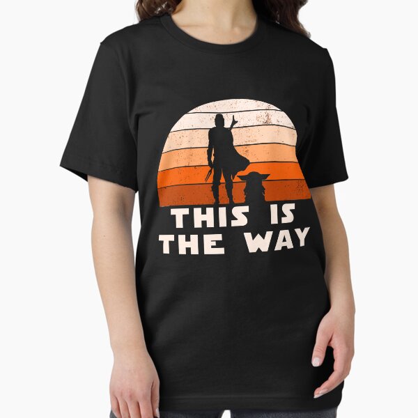 Vista previa del artículo con la obra «Mando retro este es el camino y el bebé atardecer», diseñado y vendido por Lopez345.