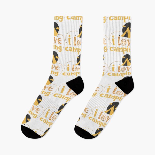 Item preview, I Love Camping designed and sold by Unaiza Khalid.