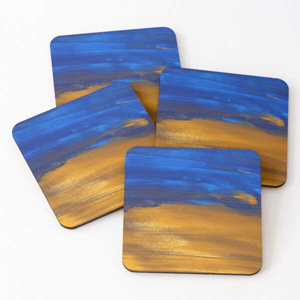 Item preview, Global Blue Abstract Paint Art  designed and sold by Tshirtstory.