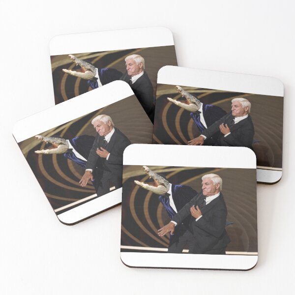 Item preview, Bob Katter slapping a crocodile designed and sold by KattersCrocFarm.