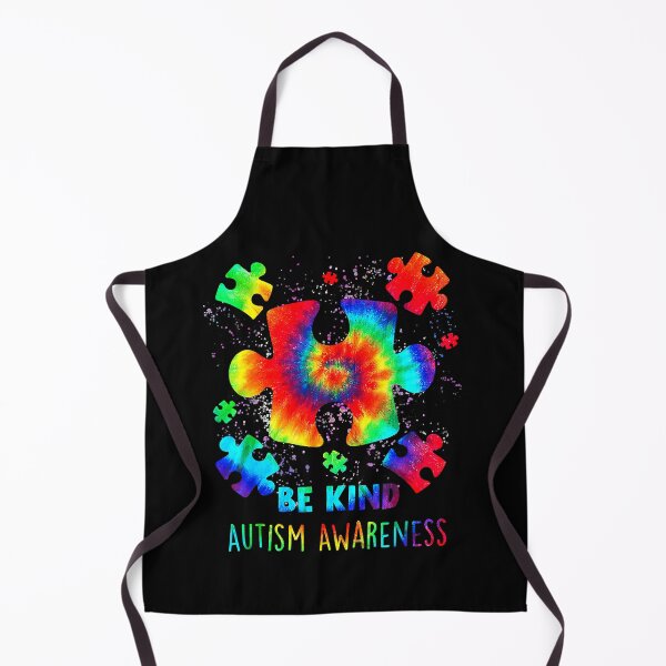 Item preview, Be Kind Puzzle Pieces Tie Dye Autism Awareness Month designed and sold by HaaChris-Artis.