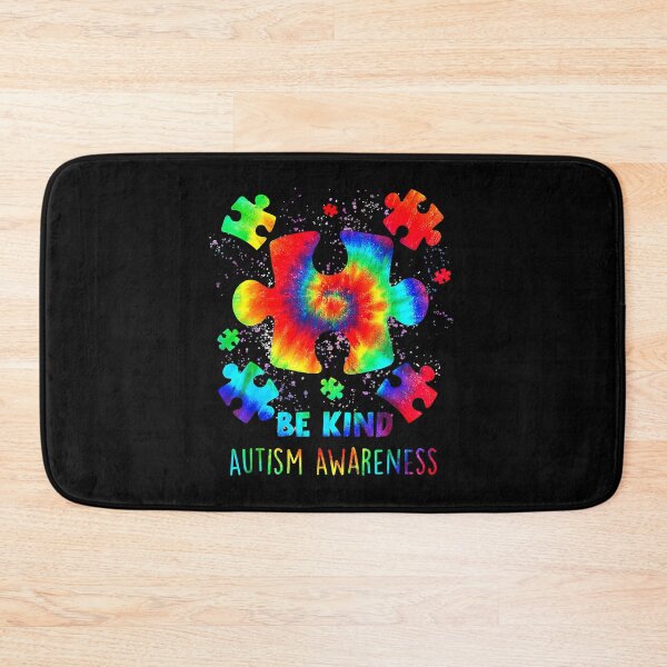 Item preview, Be Kind Puzzle Pieces Tie Dye Autism Awareness Month designed and sold by HaaChris-Artis.