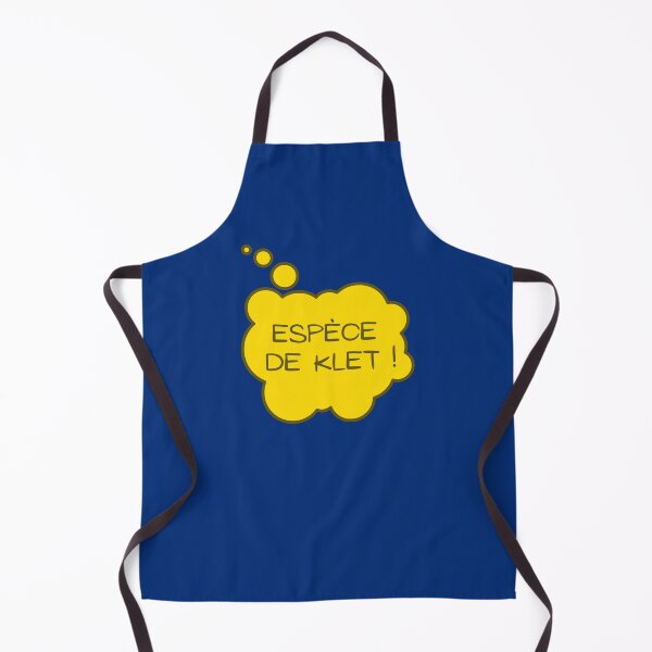 Item preview, Species of klet, Belgian expression which means species of idiot in a yellow comic bubble designed and sold by PausePapote.