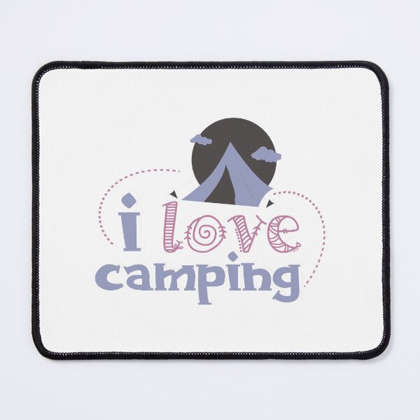 Item preview, Copy of I Love Camping - Blue designed and sold by Unaiza Khalid.
