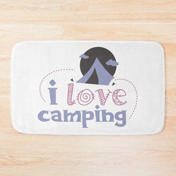 Item preview, Copy of I Love Camping - Blue designed and sold by Unaiza Khalid.