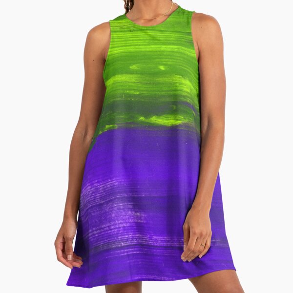 Purple And Green Dresses for Sale | Redbubble