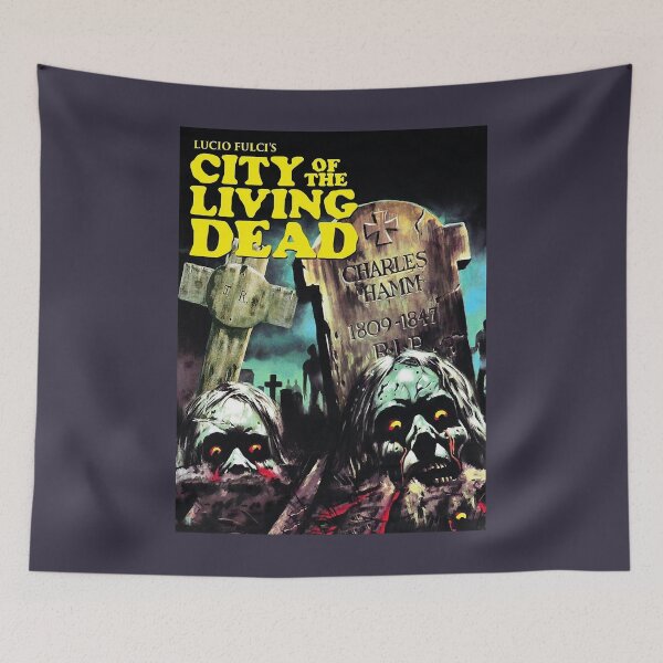 Item preview, Vintage City Of The Living Dead designed and sold by ChristianePires.