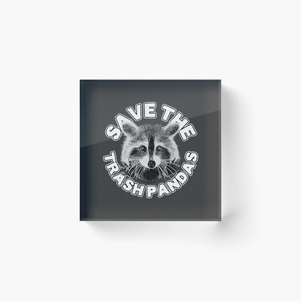 Item preview, Save the Trash Pandas Raccoon Animal T-shirt designed and sold by theglaze.