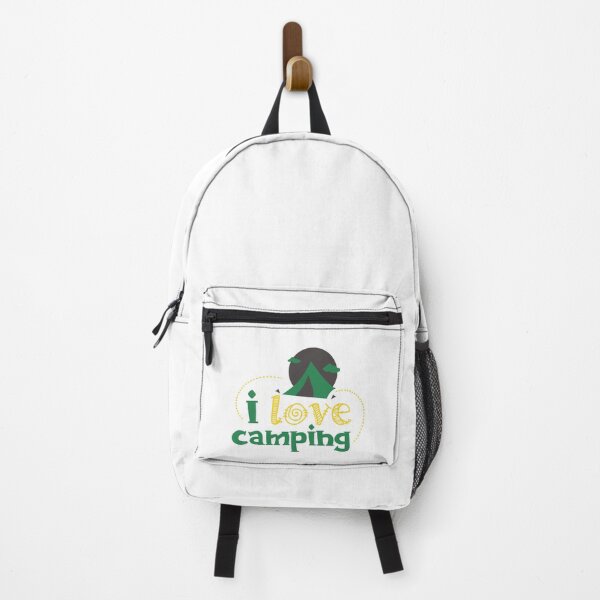 Item preview, I Love Camping - Green designed and sold by Unaiza Khalid.
