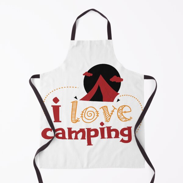 Item preview, I Love Camping - Red designed and sold by Unaiza Khalid.