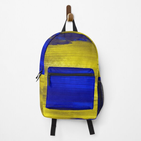 Item preview, Yellow Navy Abstract Paint Art  designed and sold by Tshirtstory.