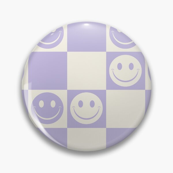 Item preview, Lilac Smiley Check Vintage designed and sold by MaiZephyr.