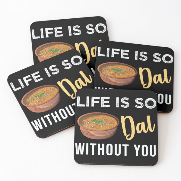 Item preview, Life is dal without you. Funny Indian Food Valentines day lover designed and sold by alltheprints.