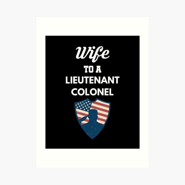 wife-to-a-lieutenant-colonel-art-print-for-sale-by-scarecrowdesign