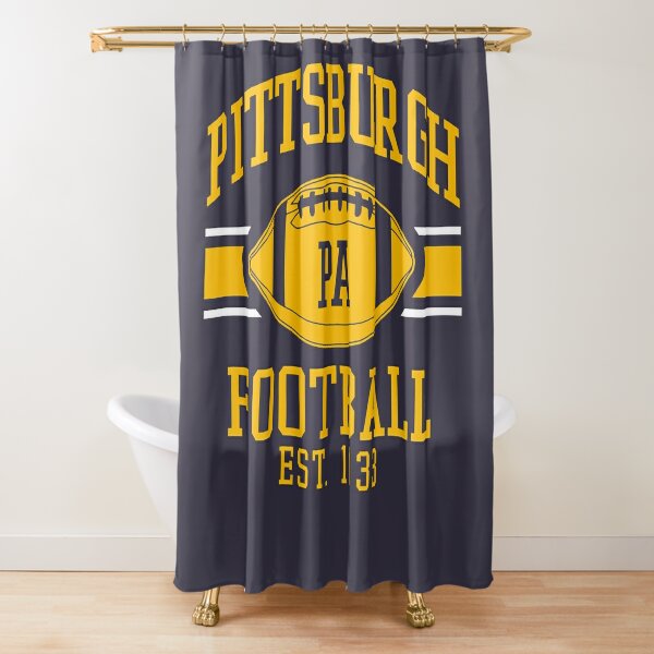 Pittsburgh Steelers Sport Bathroom set, Shower Curtain Set Type 04 -  Muranotex Store