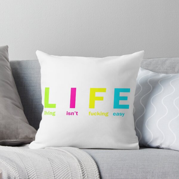 Item preview, Life , living, isn't, fucking, easy (ฺฺW) Collor Full designed and sold by Vaccine159.