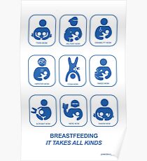 Breastfeeding Posters | Redbubble