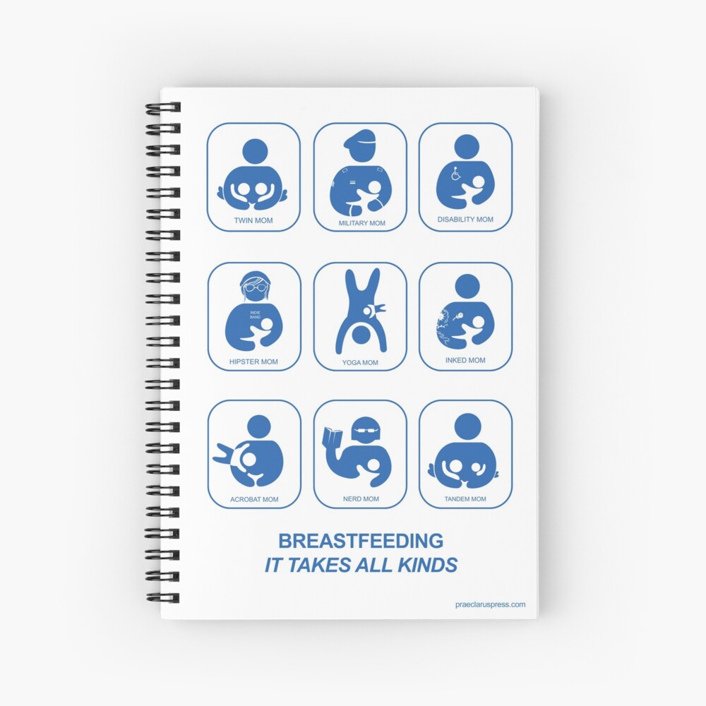 Breastfeeding It Takes All Kinds Poster for Sale by PraeclarusPress