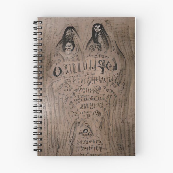 Item preview, Spirits Talk Creepy Abstract Art designed and sold by CreepyKaleidopi.