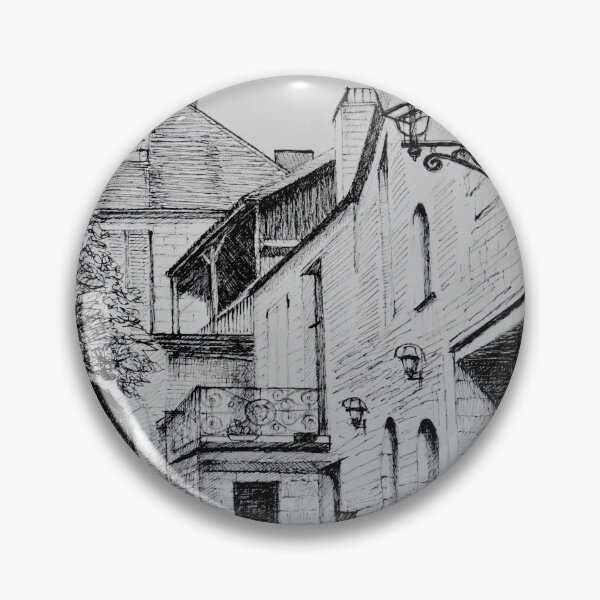 Item preview, Old Street in Sarlat-la-Canéda, France designed and sold by Dai Wynn Fine Art.