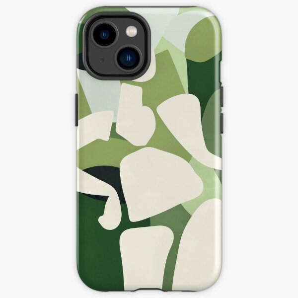 Shades of green iPhone Tough Case