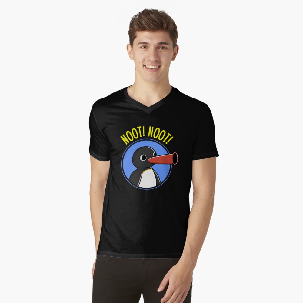 Vista previa del artículo con la obra «Camiseta de cuello en V», diseñado y vendido por Frikustic.