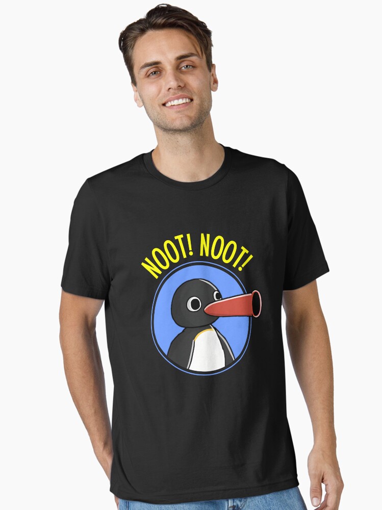 Imagen 1 de 7, Camiseta esencial con la obra Noot Noot Pingu - Animales divertidos, diseñada y vendida por Frikustic.