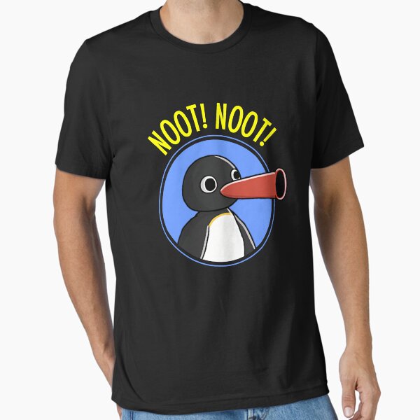 Vista previa del artículo con la obra «Noot Noot Pingu - Animales divertidos», diseñado y vendido por Frikustic.