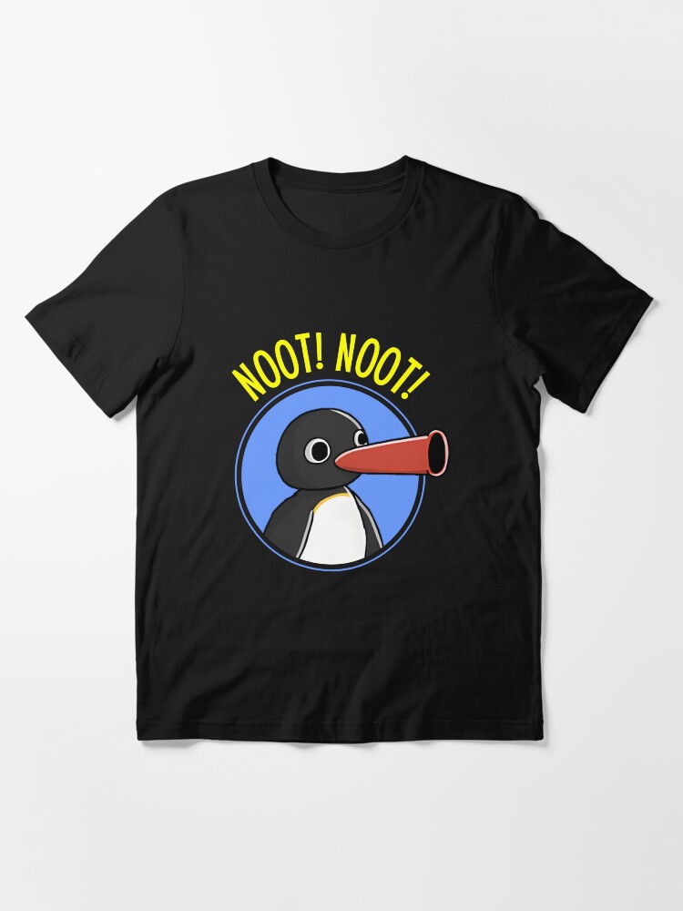 Imagen 3 de 7, Camiseta esencial con la obra Noot Noot Pingu - Animales divertidos, diseñada y vendida por Frikustic.