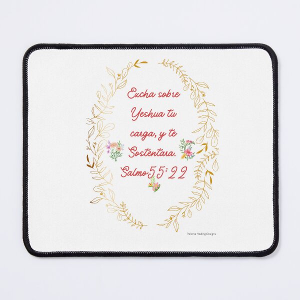 Item preview, Yeshua te sostentara Salmo 55:22 designed and sold by PalomaHealing24.
